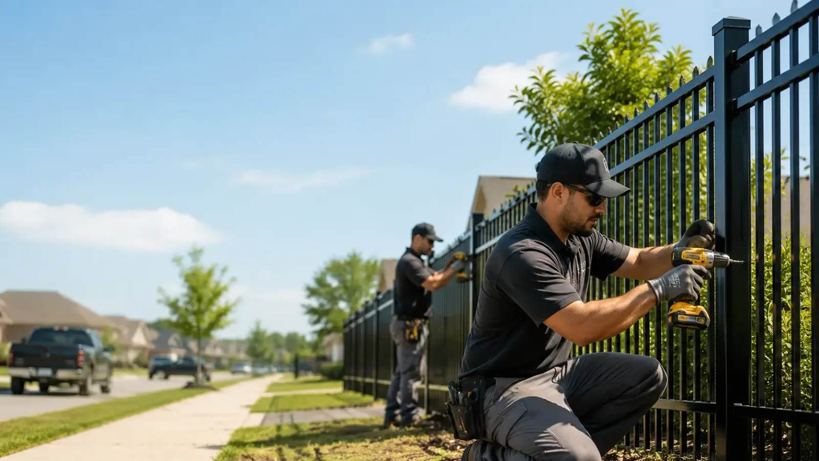 Metal Fence Installation in Pingree Grove, IL
